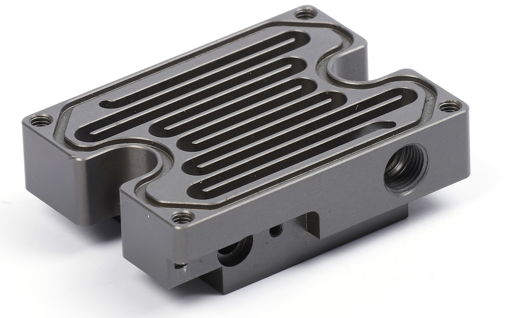 CNC Sub-Assembly — integrated milled and turned package